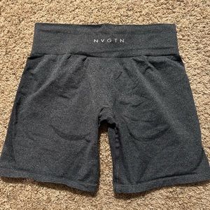 NVGTN Gray Seamless Shorts- XL